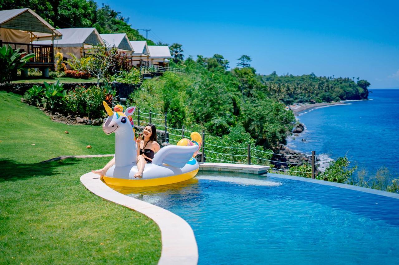 Hotel Bali Cliff Glamping Seraya Exterior foto